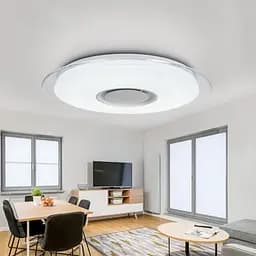 Стельовий Smart світильник з вбудованими світлодіодами Ø 60 см (без пульта) | Line F | Арт. W71189/600