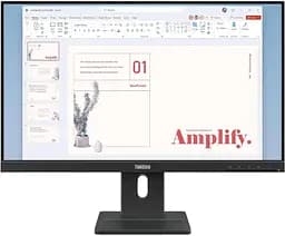 Монітор Lenovo 23.8" E24-40 FHD IPS 100Hz (64BAMAT1UA)