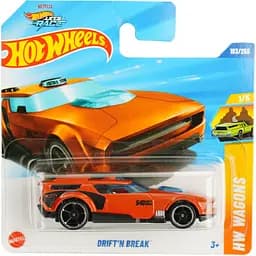 Базовая машинка Hot Wheels HW Wagons Drift'n Break оранжевая (5785) JBB09-N521      