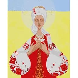 Картина по номерам Ideyka Мать Украина KHO4910 40х50 см