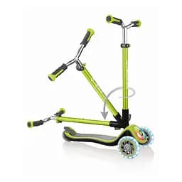 Самокат Globber Elite Prime з підсвіткою зелений до 50 кг, 3+, 3 колеса (444-806) - мініатюра 6