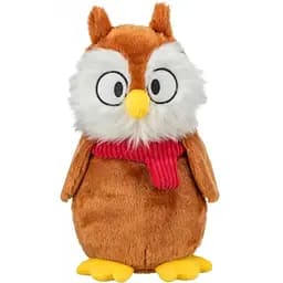 Игрушка для собак Trixie Рождественская сова со звуком плюш 33 см (92629_Christmas)