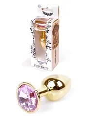 Анальная пробка - Jawellery Gold PLUGRose Boss Series 64-00018 100351