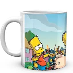 Кружка GeekLand The Simpsons Симпсоны SMP 02 330 мл белая