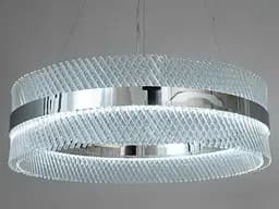 Люстра стельова LED Diasha 7002/800CH 105W, 5775 лм, кришталь, елегантний стиль для вітальні, коридору, спальні - мініатюра 5