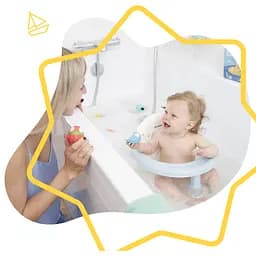 Сидіння для ванночки Badabulle, світло-блакитний (B022003) - мініатюра 6