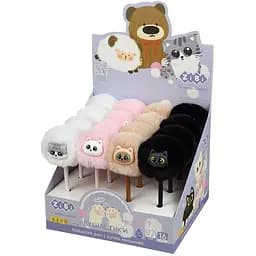 Ручка шариковая ZiBi Fluffy Big Cat 0.7 мм синяя (ZB.2021)