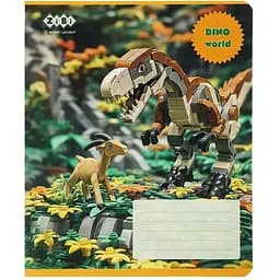 Упаковка зошитів ZiBi Dino 12 аркушів в клітинку 25 шт. (ZB25.1751K) - мініатюра 5