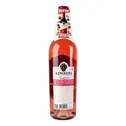 Вино AZNAURI Strawberry полуниця рож н/сол 0.75 л - мініатюра 3