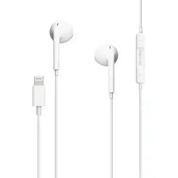 Навушники Borofone BM32 Plus Lightning білі 6931474721907