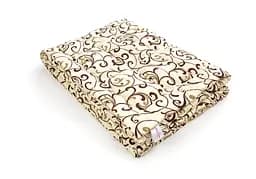 Ковдра вовняна MirSon Hand Made №162, демісезонна, 155x215 см, бежева з візерунком - мініатюра 3
