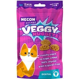 Лакомства для кошек функциональные Necon Cripsy Cat Veggy Nuggets Dental 85 г     