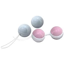 Набор вагинальных шариков Lelo Beads Mini, диаметр 2.9 см, изменяемая нагрузка, 2 х 28 г и 2 х 37 г