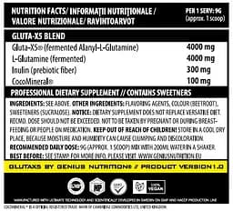 Амінокислота Genius Nutrition Gluta-X5 Зелене яблуко 405 г - мініатюра 2