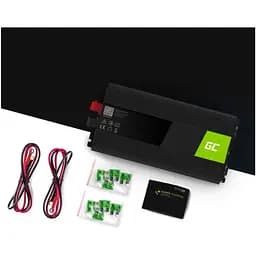 Перетворювач напруги інвертор Green Cell 24V на 230V 500W/1000W UK чиста синусоїда - мініатюра 2