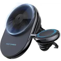 Автотримач із зарядним пристроєм MagSafe Wireless Charger XYJ S17 2 in 1  