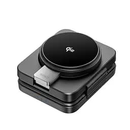 БЗП Wiwu Wi-W028 QI2 3 in 1 wireless charger Black - мініатюра 3
