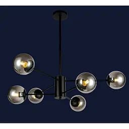 Люстра молекула Levistella 7526033-6 BK+BK - мініатюра 2