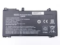 Акумулятор RE03 для HP ProBook 445 450 455 440 430 G6 Series (RE03XL, HSTNN-DB9N) (11.55V 3500 mAh 40Wh) - мініатюра 2