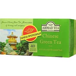Чай зелений Ahmad Tea Китайський 72 г (40 шт. х 1.8 г) (677290)