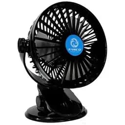 Ручной портативный мини вентилятор FANCO NF-811S настольный с прищепкой на аккумуляторе USB