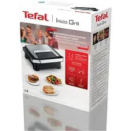 Гриль притискний Tefal Inicio Classic 2000Вт чорний - мініатюра 4