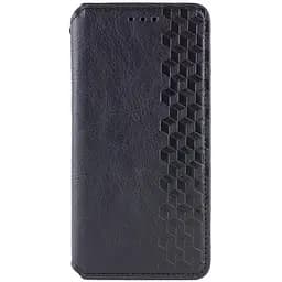 Шкіряний чохол-книжка Getman Cubic (PU) для Samsung Galaxy A07 Чорний