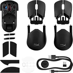 Миша HyperX Pulsefire SAGA PRO RGB Black (A2PB2AA) - мініатюра 7