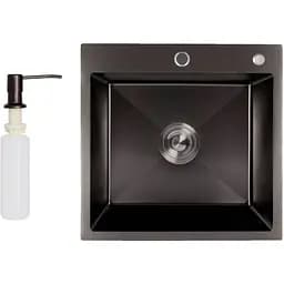 Кухонная мойка Lidz H5050B PVD 3.0/1.0 мм LDH5050BPVD3008