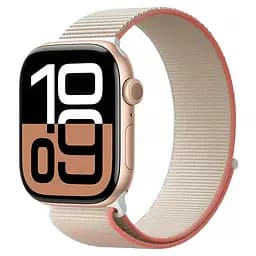 Ремінець BlueO Woven Nylon Sport для Apple Watch 42 ser.1-3 /44/45/46/49mm Pink Sand