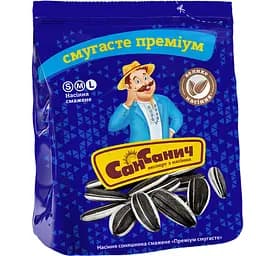 Насіння соняшника Сан Санич Преміум смугасте смажене 95 г