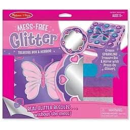 Набір для творчості Melissa & Doug Дзеркало і скринька з блискучими наліпками (MD9517)