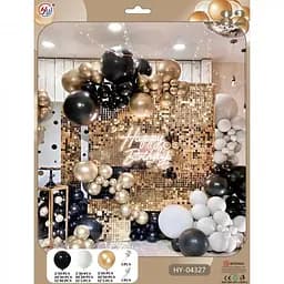 Набор воздушных шаров Bambi Для создания фотозоны-арки HY-04327, 82 штуки