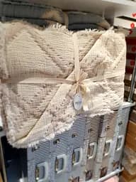 Муслінове покривало Moss Home Ivory Bej 230х250 см pbe0051374 - мініатюра 3