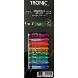 Акумуляторні батареї Tronic, AAA 950 мАг, NiMH, 8 шт