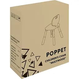 Набір Poppet Multiwood: стілець + подушка для стільця білий (PP-010M-G) - мініатюра 3