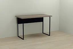 Компьютерный стол Ferrum-decor Майк 75x100x60 черный ДСП Дуб Сонома Труфель 32мм (FRD-103854)