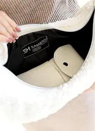 Сумка жіноча Sambag HOBO S DOLLY Біла 30 х 13 х 8 см (53100808) - мініатюра 7