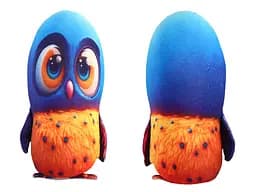 Іграшка антистрес м’яка Пташка-Няшка, 009, 30 см