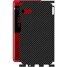 Захисна плівка StatusSKIN для Meizu Pro 7 Plus Корпус Вініл Карбон чорний