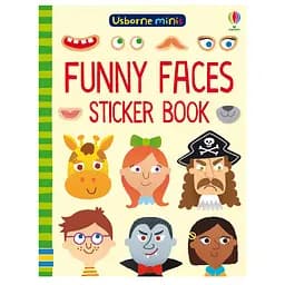 Funny Faces Sticker Book - Sam Smith, англ. язык (9781474947664)