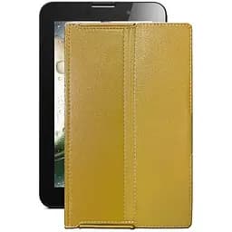 Чехол StatusCASE из экокожи для планшета Lenovo IdeaTab A3000 Золотой