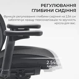 Ігрове крісло Sihoo DORO S100 Mesh Black (S100-M301) - мініатюра 13