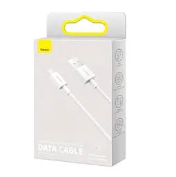 Кабель Baseus Display 2 Fast Charging Data Cable USB-A to iP 2.4A 2 м Чорний - мініатюра 2