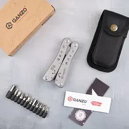Мультитул Multi Tool Ganzo G201 Stainless Steel Edition 22 функцій - мініатюра 9