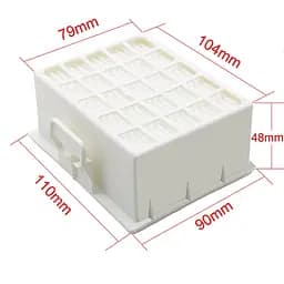 Фільтр вихідний для пилососу Bosch GS-10, Easyy'y, GL-40, BGS2UPWER1, BGC2U230, BBZ159HF, BBZ156HF (17001131) - мініатюра 5