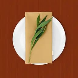 Скатертина Cosas Cinnamon водовідштовхувальна 100х140 см кольору кориці (Cloth_46Cinnamon_DUK_100x140) - мініатюра 5
