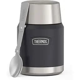 Термос для еды Thermos с ложкой 470 Черный (1099-173080)