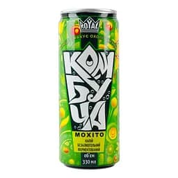 Напій Royal Fruit Комбуча Мохіто безалкогольний ферментований 330 мл