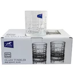 Набор стаканов Crystal в упаковке YBCG BM6015S 320 мл 6 шт. (83006015_BM6015S/1)